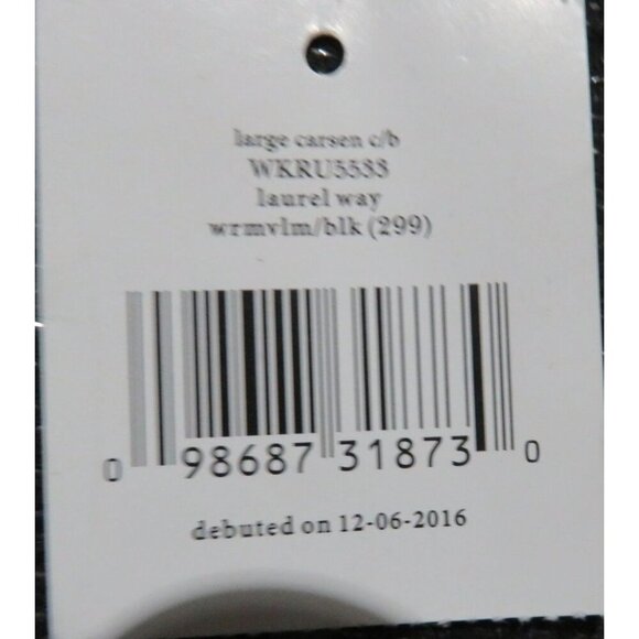 Kate Spade Laurel Way Large Carsen Saffiano Leather Crossbody Messenger Bag NWT - Picture 8 of 14